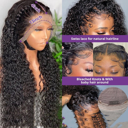 Jerry Curly Lace Front Human Hair Wig