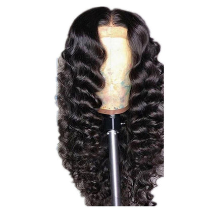 Small Curly Wig, Partial Long Curly Hair, High Temperature Silk Chemical Fiber Headgear