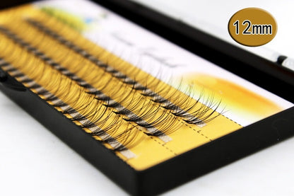 Planting Eyelashes In A Single Cluster Of 10 Natural Mink Hairs