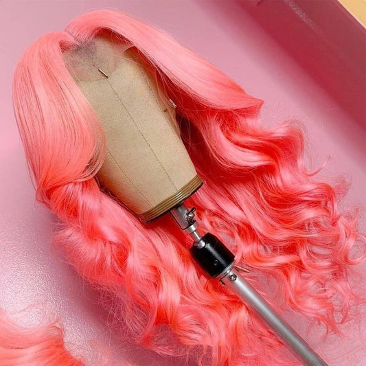 Pretty in Pink Cosplay Human Hair Wig